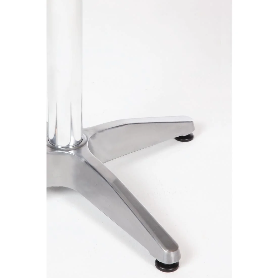 Bolero Round Bistro Table Stainless Steel 600mm - Image 5