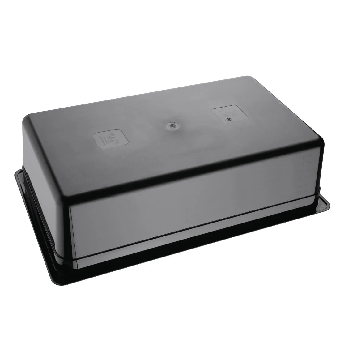 Vogue Polycarbonate 1/1 Gastronorm Container 150mm Black - Image 6
