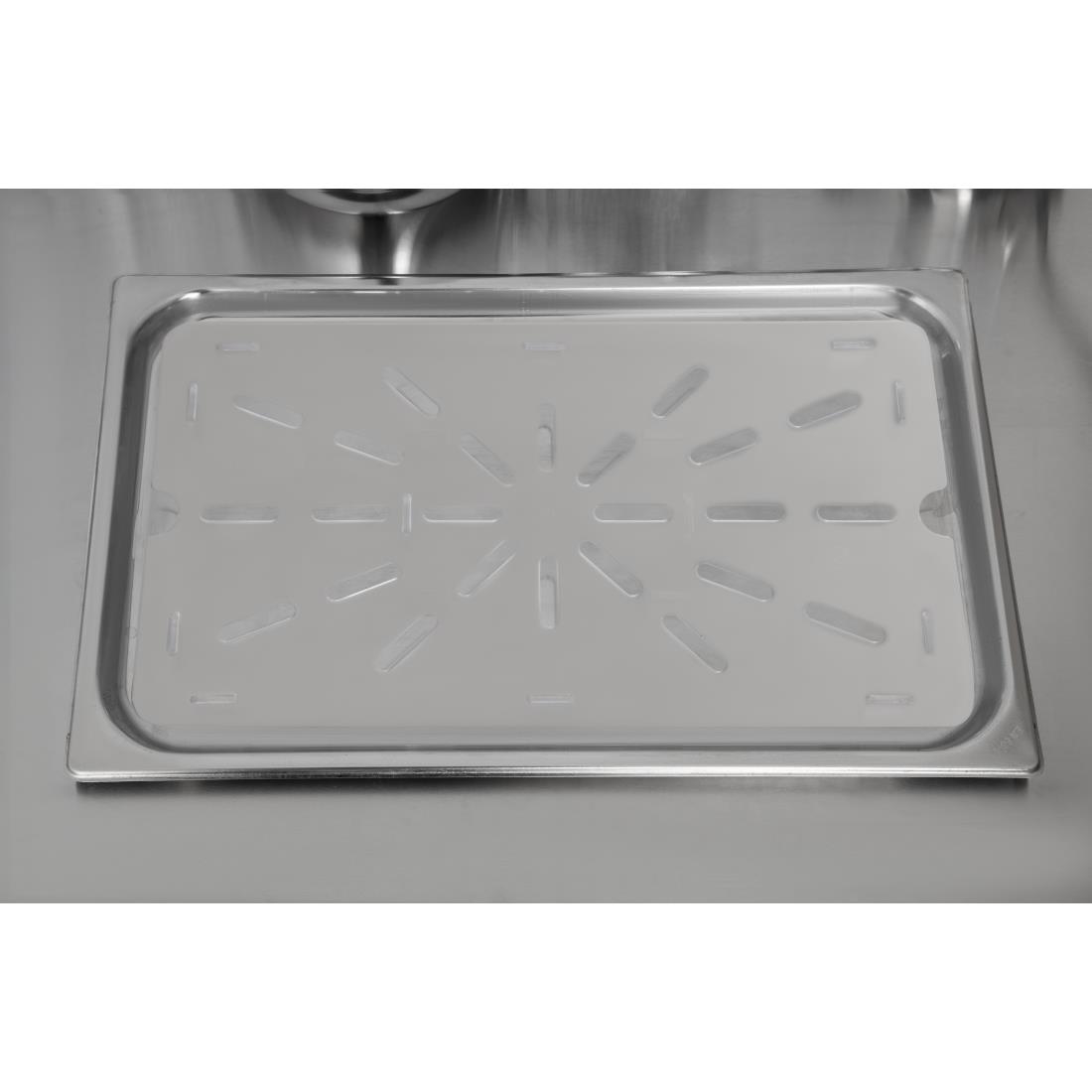Vogue Drainer Plates for GN 1/1 Polycarbonate Gastronorm Pan