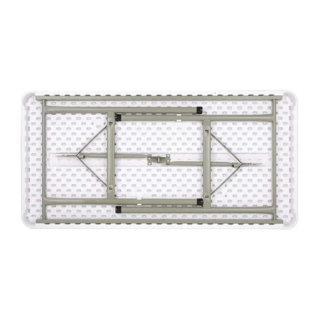 Foldaway Rectangular Utility Table 4ft - Image 3