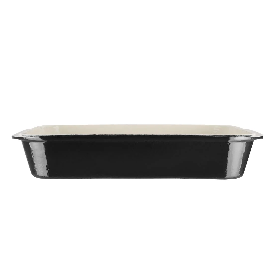 Vogue Black Cast Iron Roasting Dish Large - Image 2