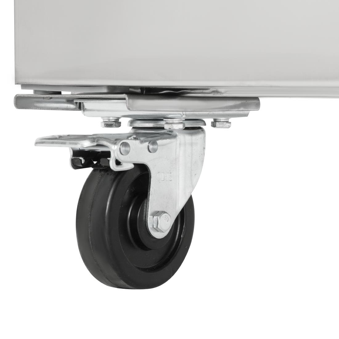 Polar Heavy Duty Double Door Freezer Stainless Steel 1300Ltr