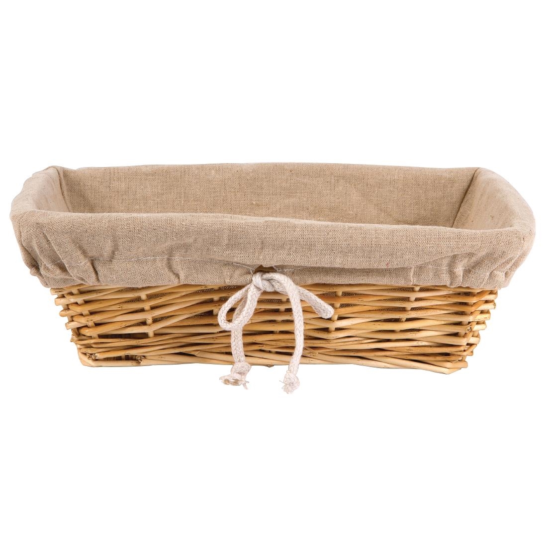 Wicker Rectangular Basket