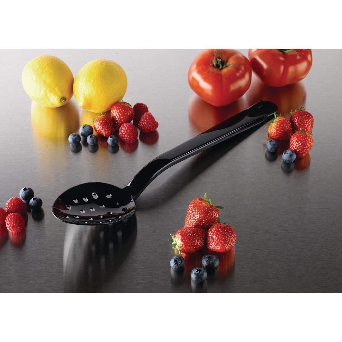 Matfer Exoglass Perforated Serving Spoon 9"
