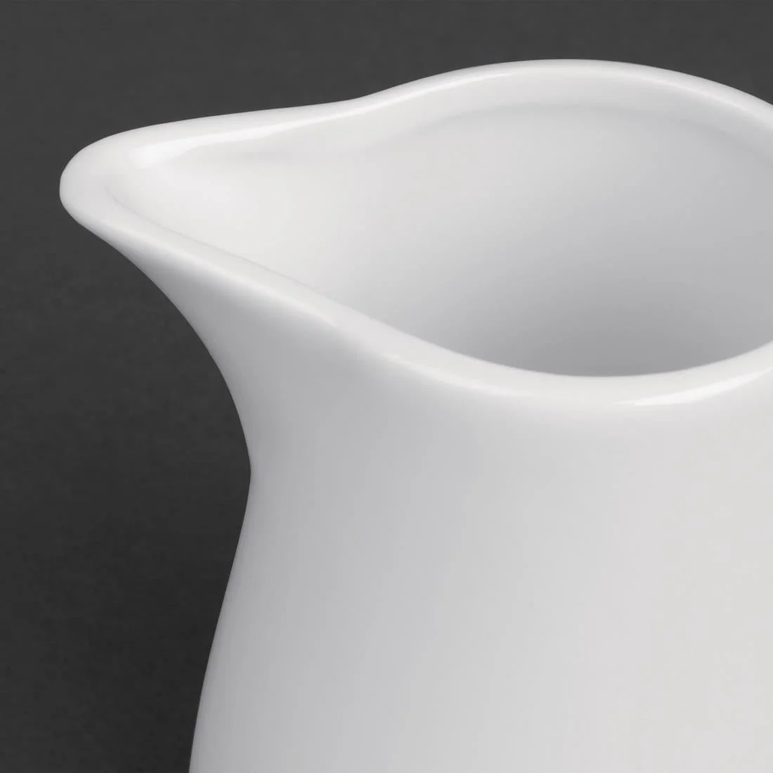Olympia Whiteware Cream and Milk Jugs 212ml 7.5oz - Image 4