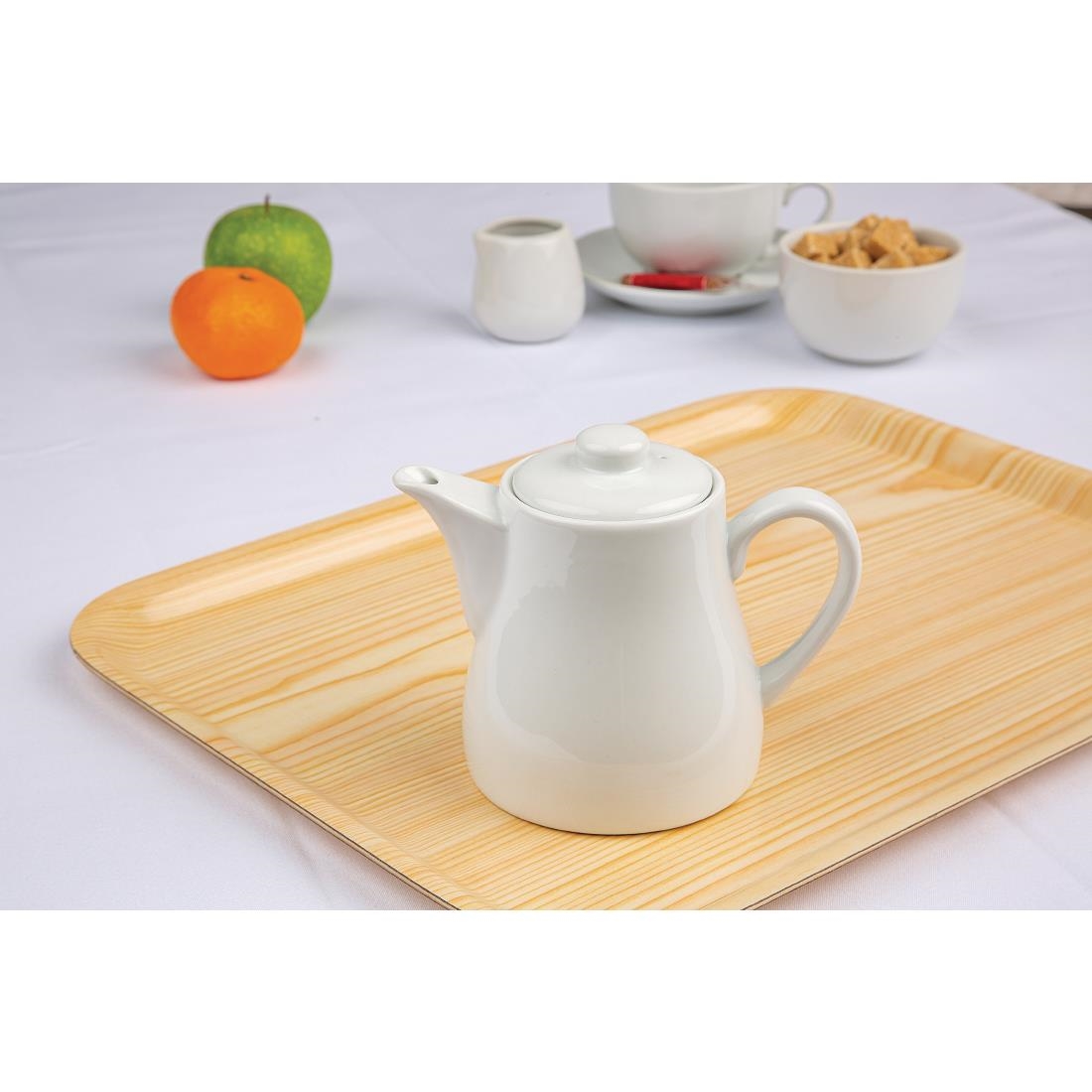 Olympia Whiteware Teapots 483ml 17oz