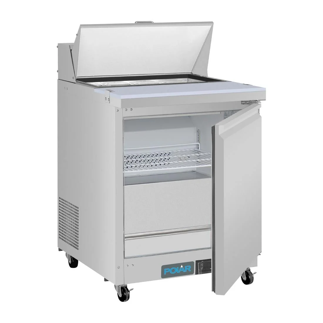 Polar U-Series Single Door Mega Top Prep Counter Fridge 154Ltr - Image 4