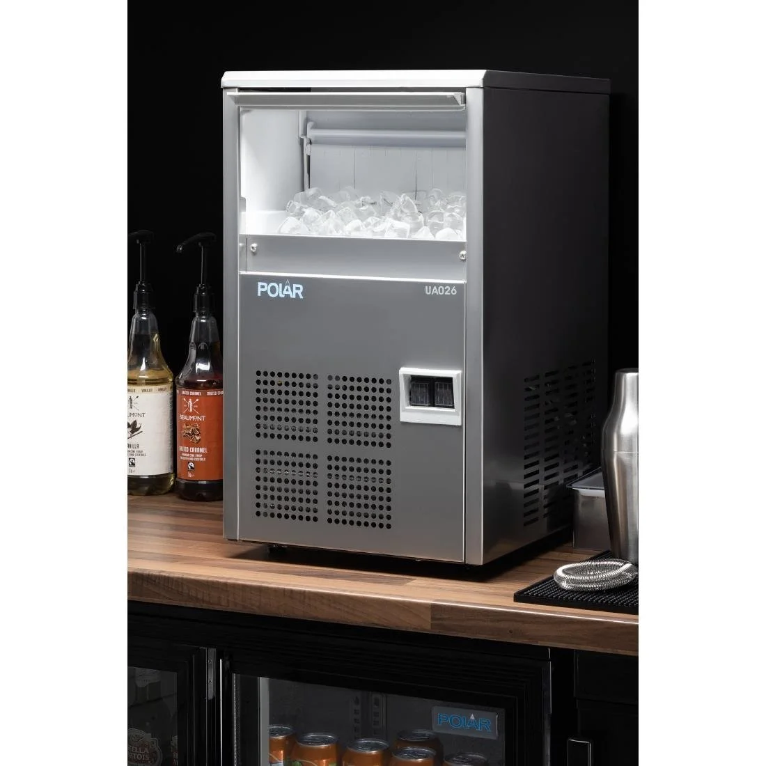 Polar U-Series Gourmet Cube Ice Maker 21kg Output - Image 15