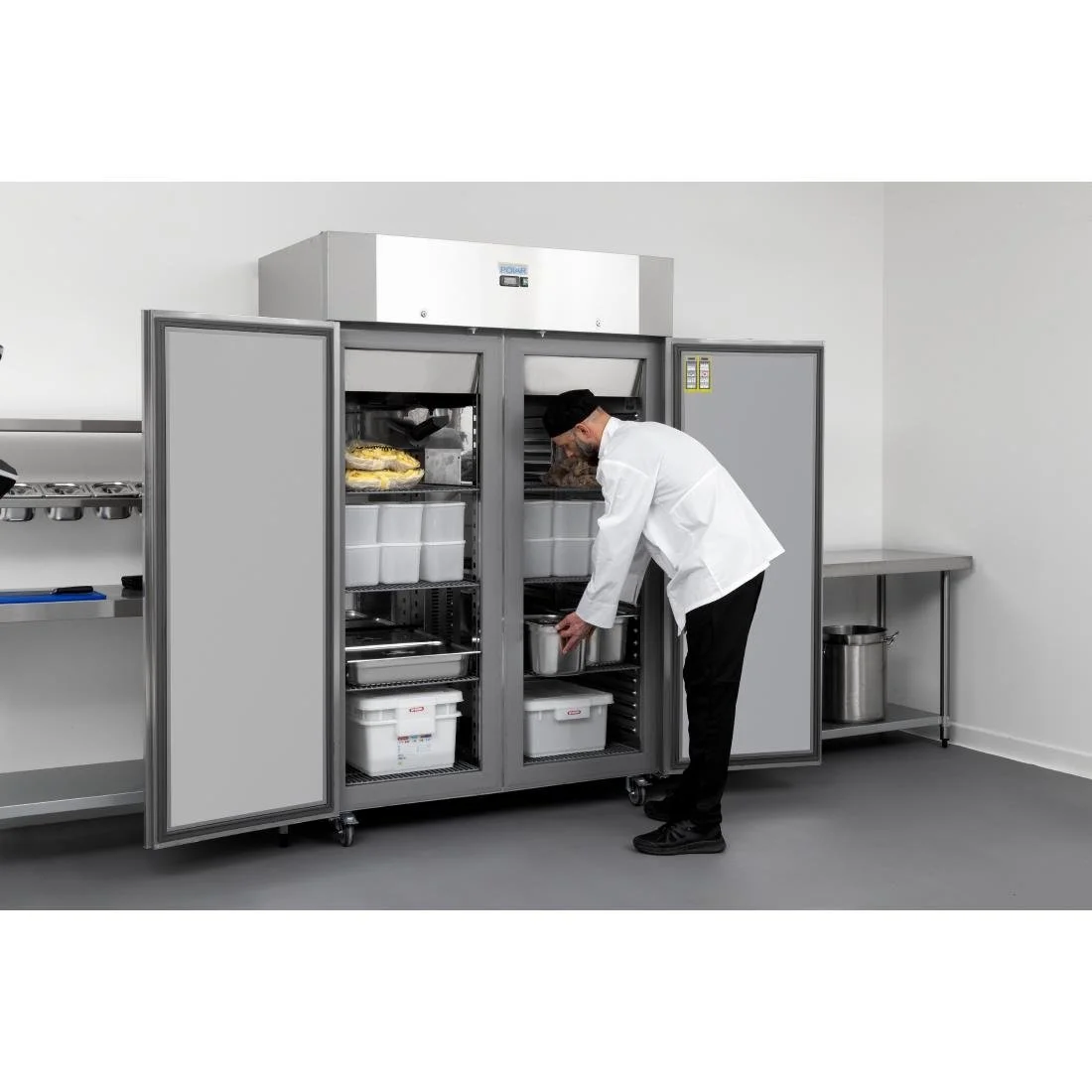 Polar U-Series Energy Efficient Double Door Upright Freezer 1400Ltr - Image 18