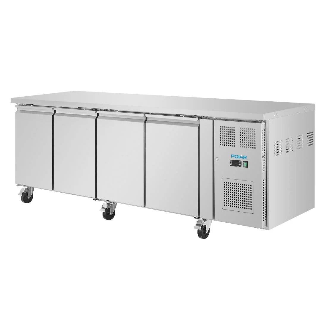 Polar U-Series Four Door Counter Fridge 553Ltr - Image 8