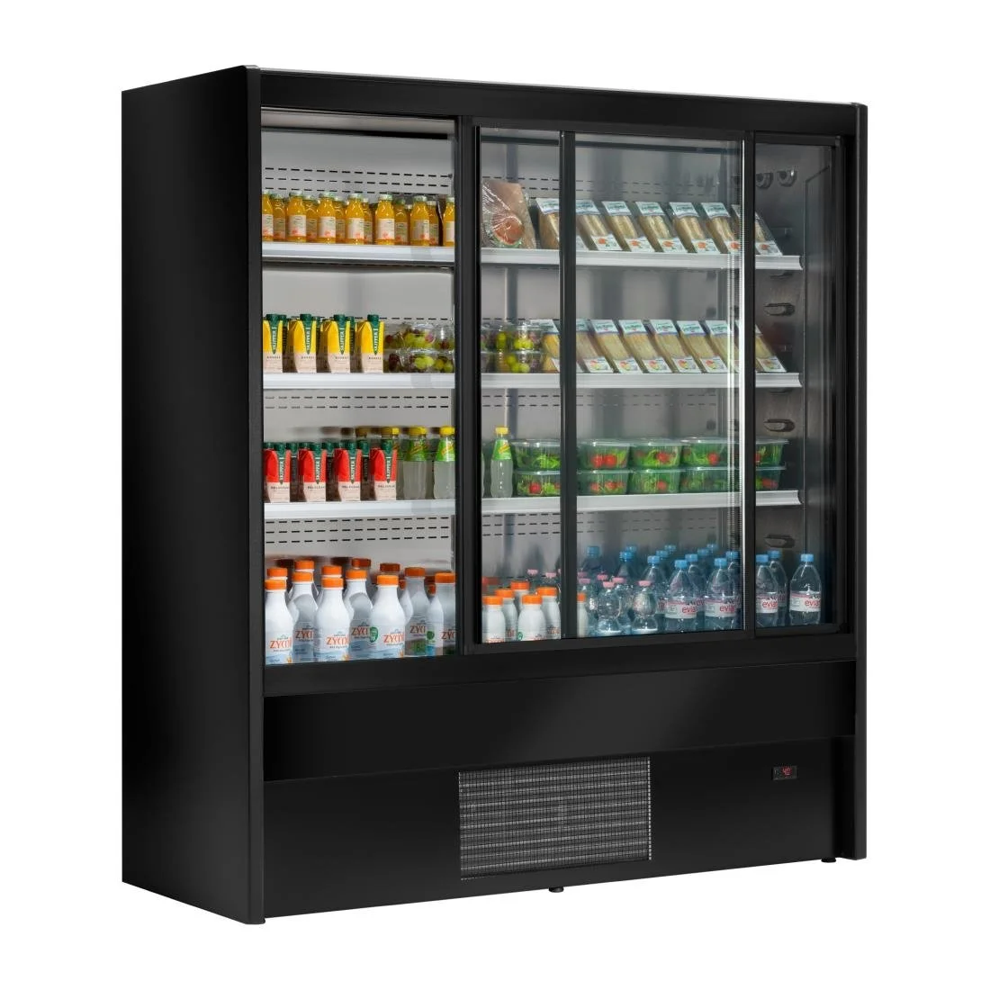 Zoin Cervinho Multi Deck with Sliding Doors Black - Image 3