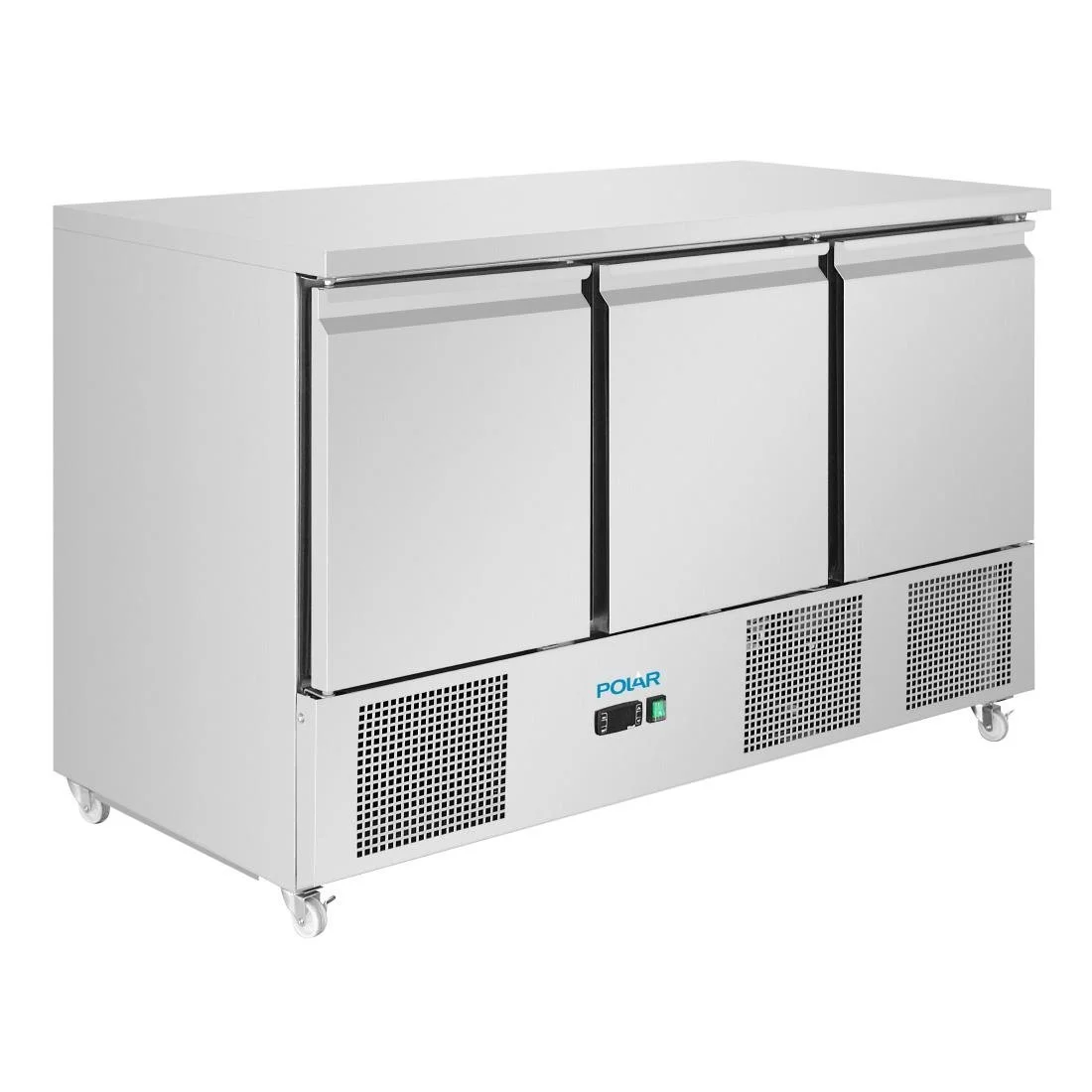 Polar U-Series Ventilated 3 Door Counter Fridge - Image 2