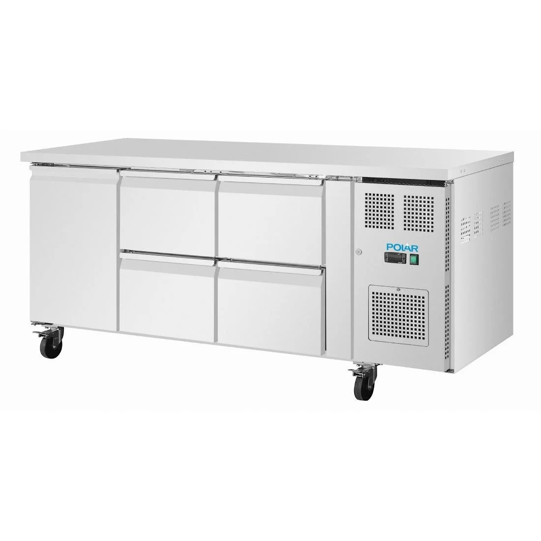 Polar U-Series Counter Fridge 4 Drawers & 1 Door - Image 3