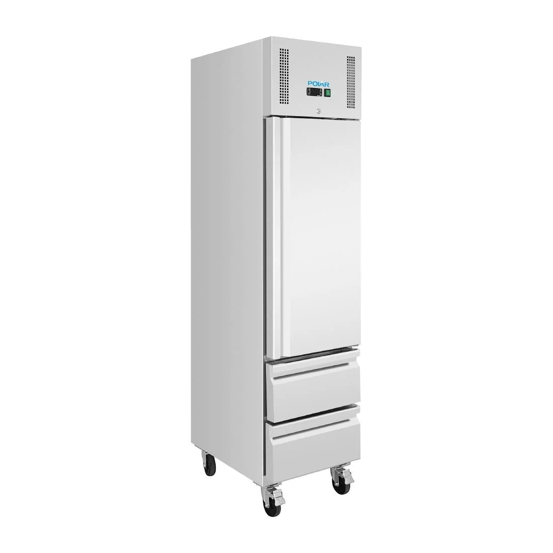 Polar G-Series Single Door & 2 Drawer Slimline GN Cabinet Refrigerator