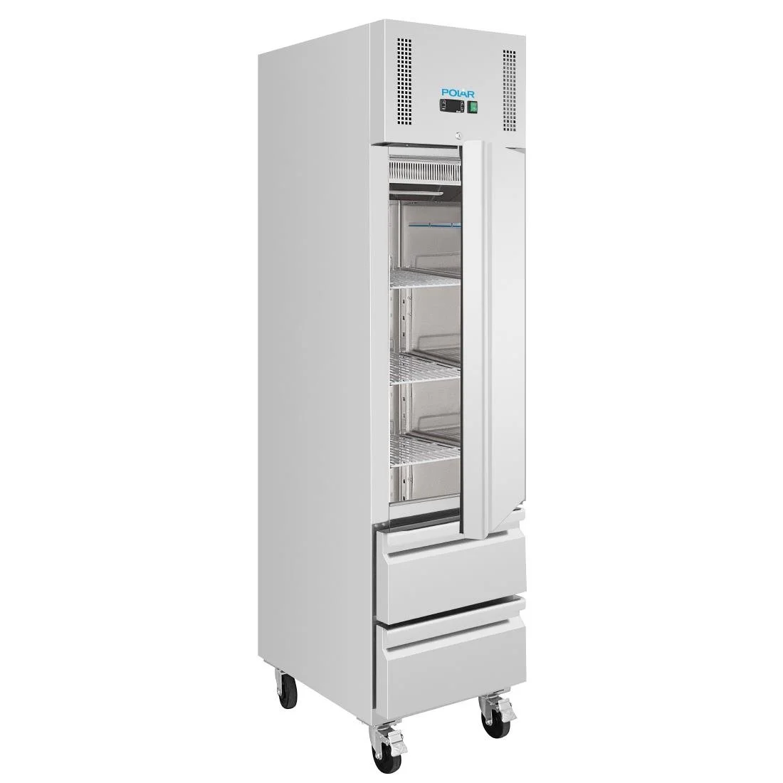 Polar G-Series Single Door and 2 Drawer Slimline GN Cabinet Freezer 180Ltr - Image 4