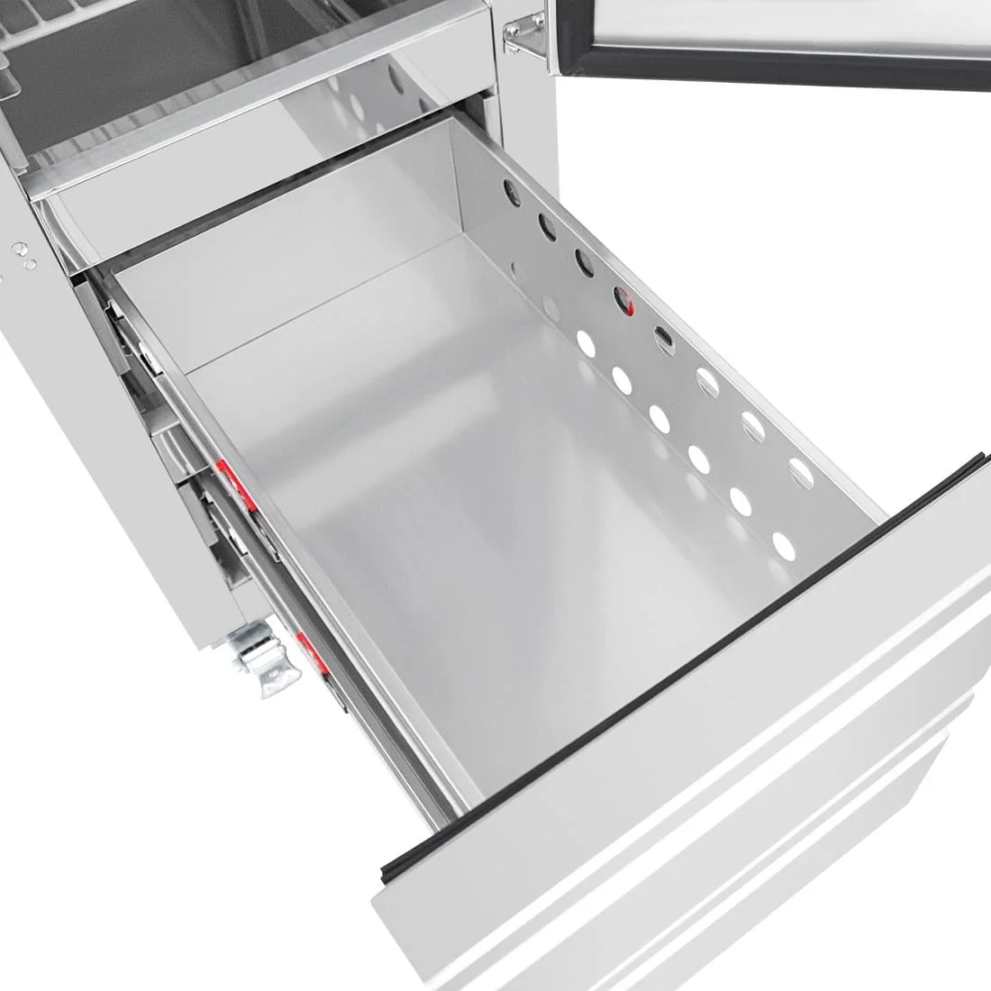 Polar G-Series Single Door and 2 Drawer Slimline GN Cabinet Freezer 180Ltr - Image 7
