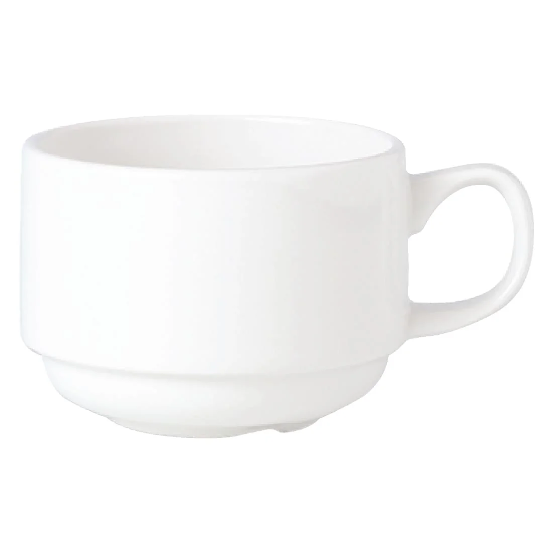 Steelite Simplicity White Stacking Slimline Cups 200ml