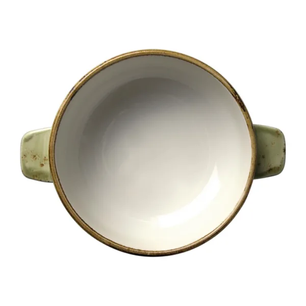 Steelite Craft Green Soup Casserole Bowls 425ml