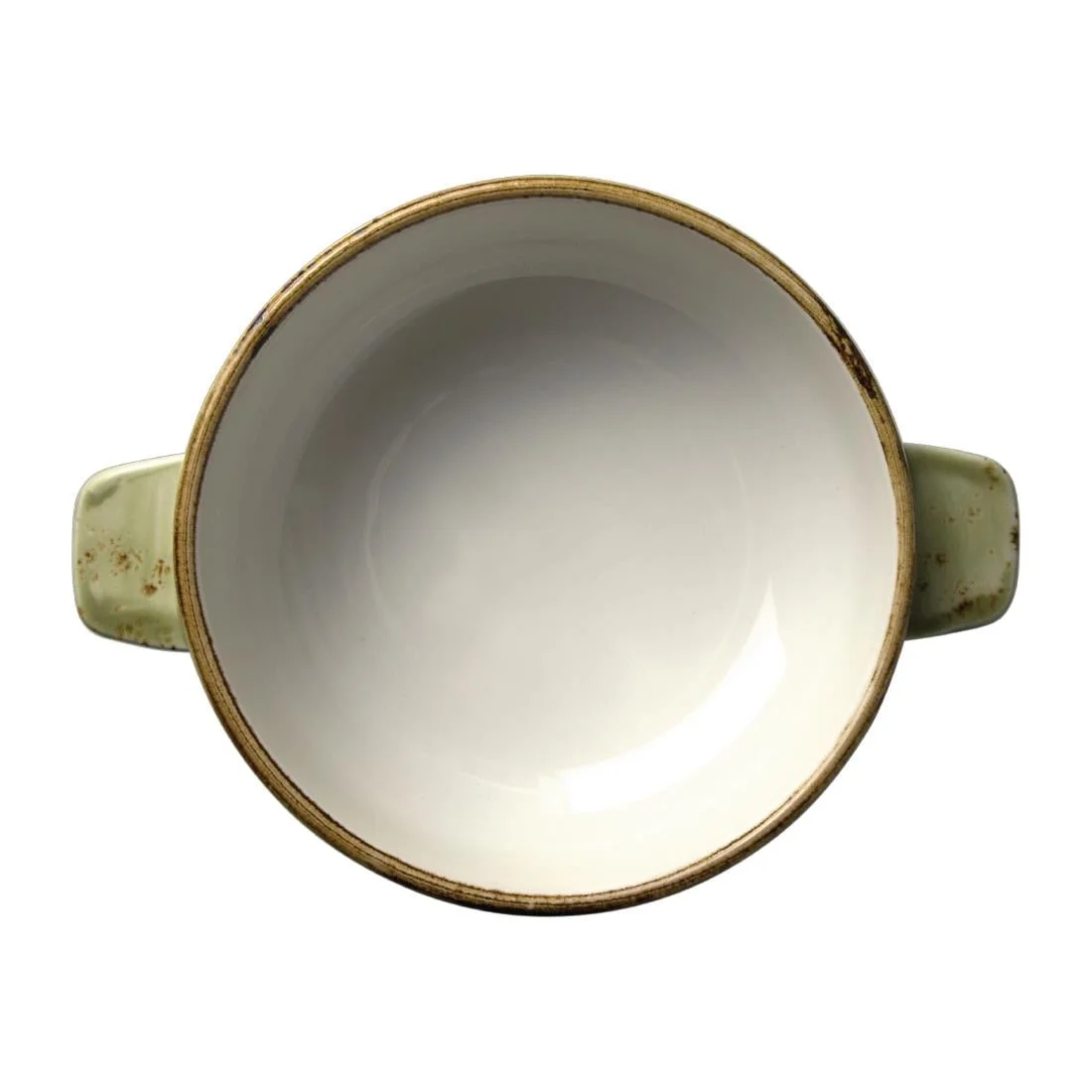 Steelite Craft Green Soup Casserole Bowls 425ml - Image 2