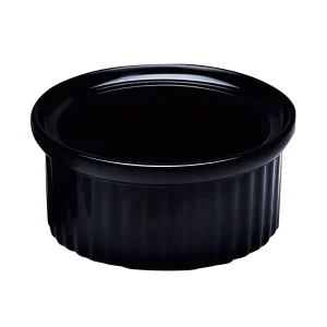 Steelite Must Haves Melamine Ramekins Black 120ml (12 Pack)