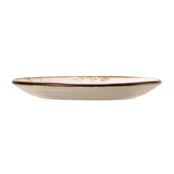 Steelite Craft White Stand and Saucer Double Well Large
