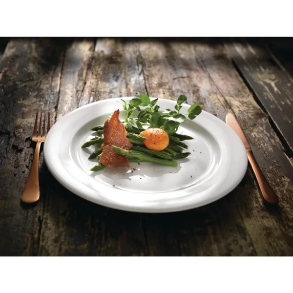 Steelite Monaco White Vogue Plates 255mm