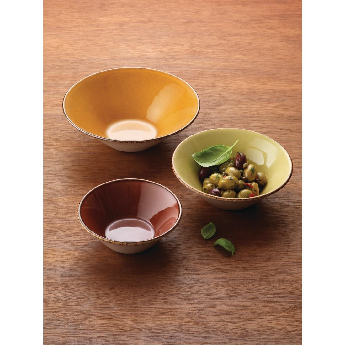 Steelite Terramesa Mustard Essence Bowls 202mm