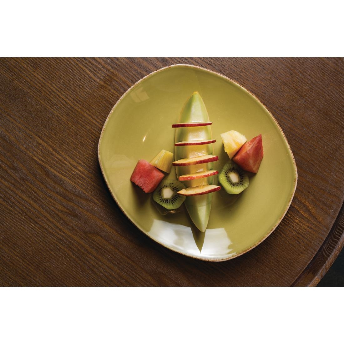 Steelite Terramesa Olive Spice Plates 305mm