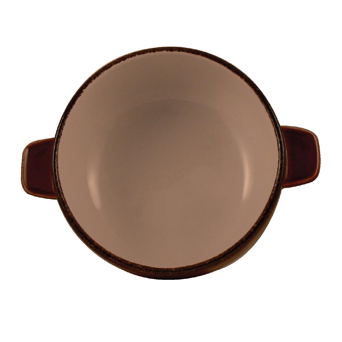 Steelite Terramesa Mocha Soup Bowl Bases 450mm