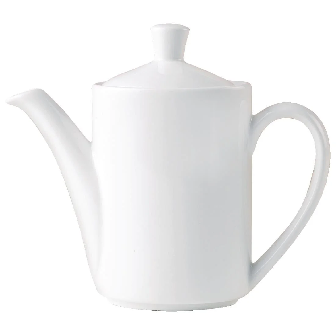 Steelite Monaco Coffee Pot Replacement Lids White Vogue 597ml (12 Pack)