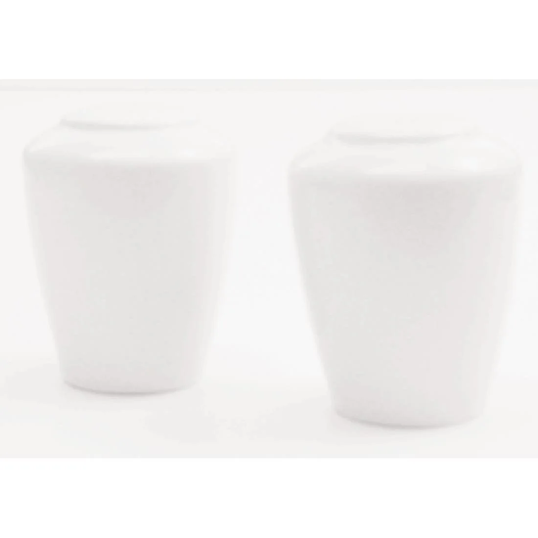 Steelite Simplicity White Harmony Pepper Shakers (12 Pack) - Image 1