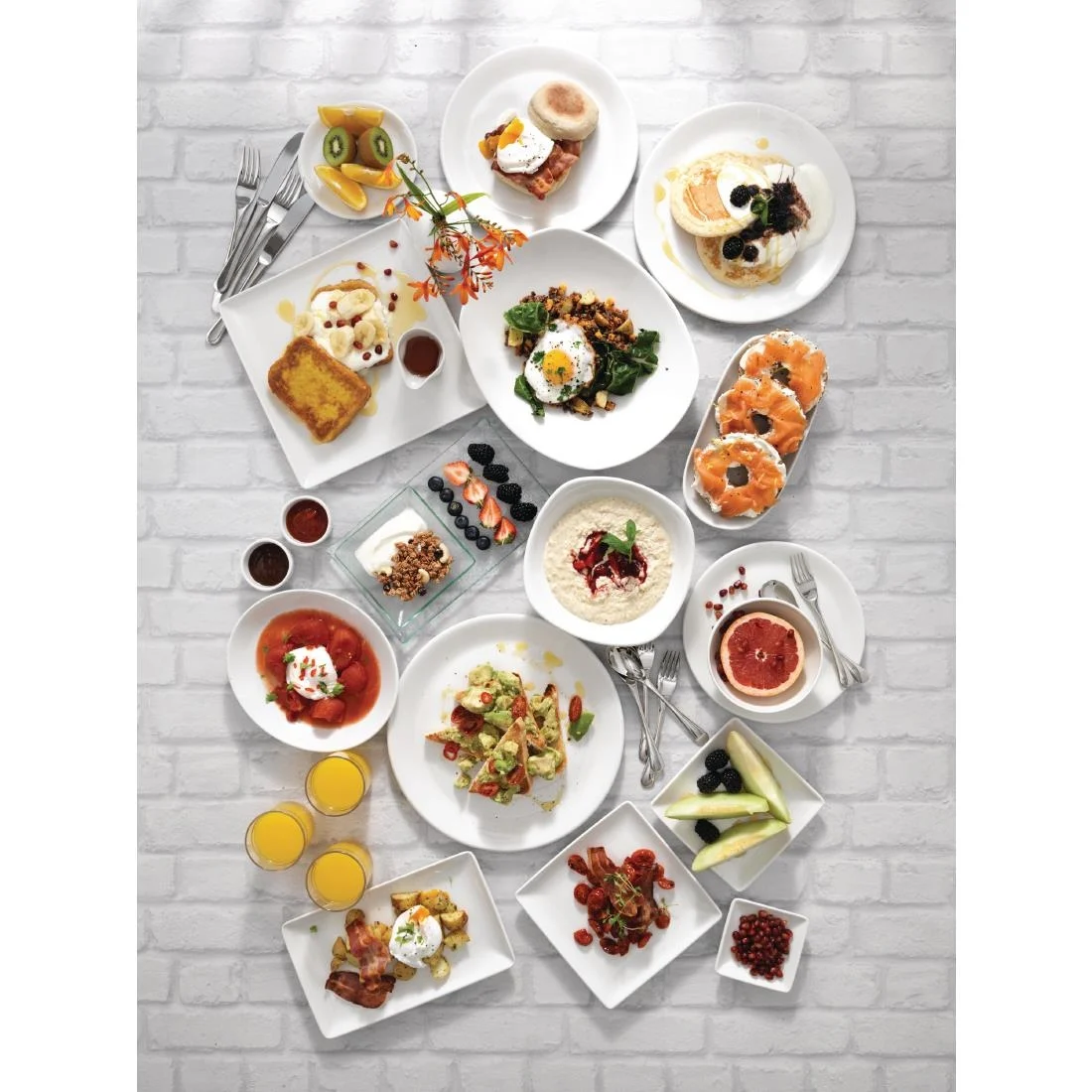 Steelite Taste Round Stacking Trays 203mm