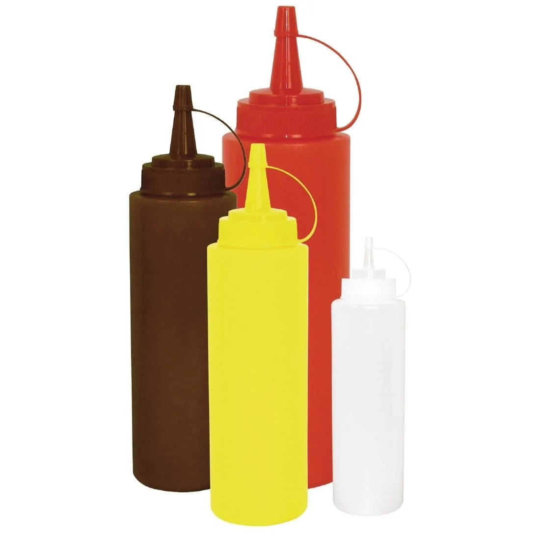 Vogue Yellow Squeeze Sauce Bottle 35oz - Image 2