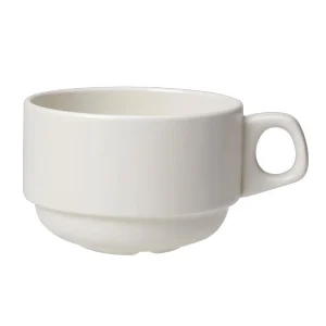 Steelite Simplicity S Line White Stacking Cups 10oz 285ml (36 Pack)