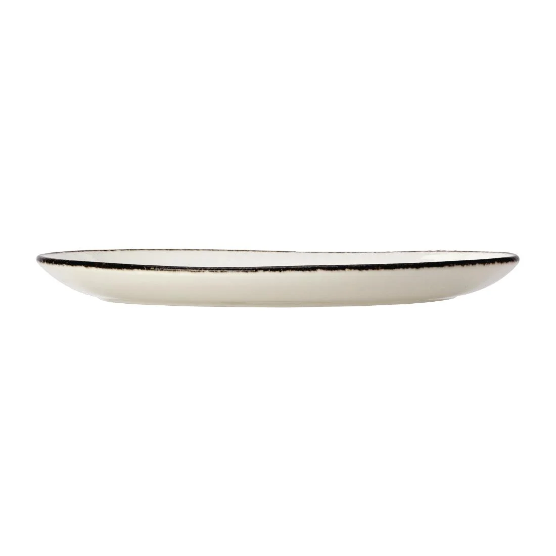 Steelite Charcoal Dapple Oval Coupe Plates 280mm (12 Pack) - Image 4