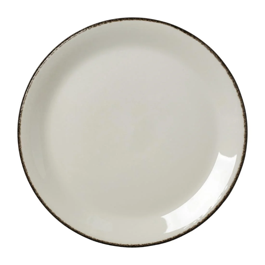 Steelite Charcoal Dapple Coupe Plates 252mm (24 Pack)