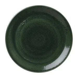 Steelite Vesuvius Coupe Plates Burnt Emerald 230mm (12 Pack)