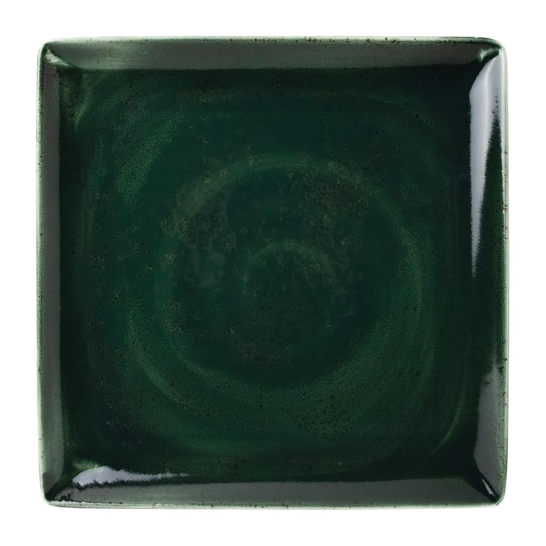 Steelite Vesuvius Square One Burnt Emerald 270x 270mm (12 Pack)