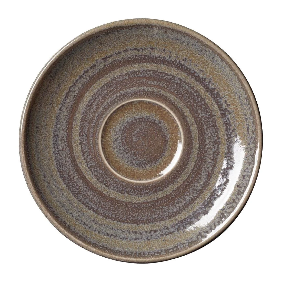 Steelite Revolution Granite Saucers 152mm (12 Pack)