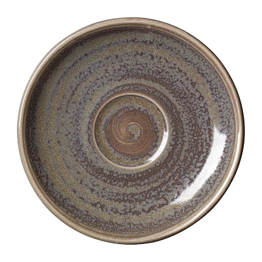 Steelite Revolution Granite Saucers 125mm (12 Pack)