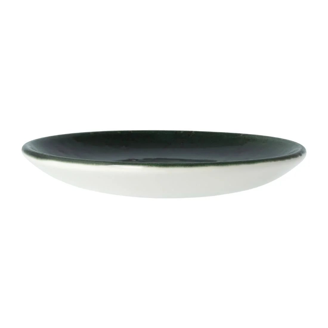 Steelite Vesuvius Burnt Emerald Saucers 125mm (12 Pack) - Image 2