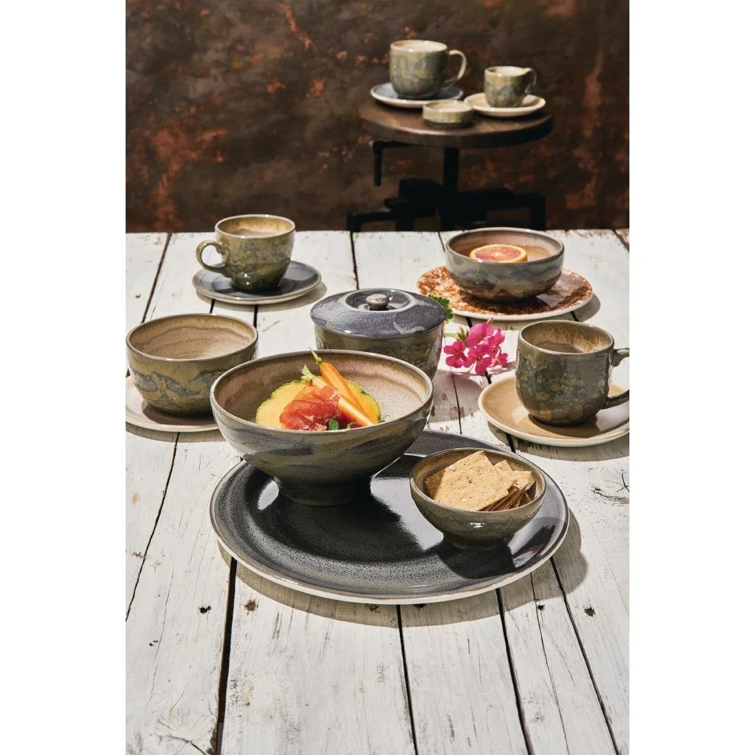 Steelite Aurora Revolution Granite Tulip Bowls 100mm (12 Pack) - Image 3