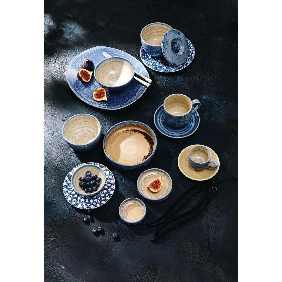 Steelite Aurora Revolution Bluestone Bowls 135mm (12 Pack) - Image 3