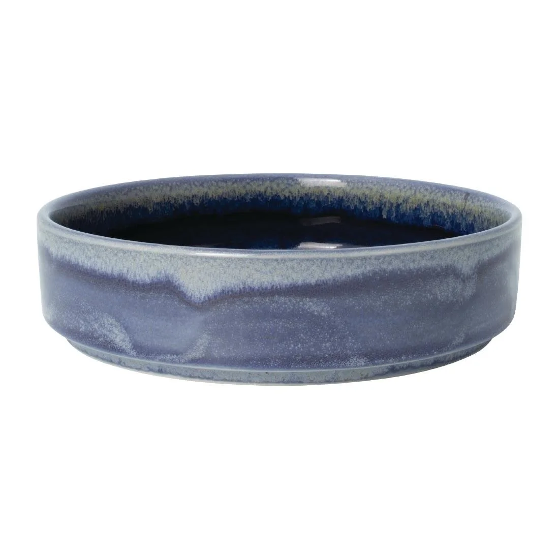 Steelite Aurora Vesuvius Round Stacking Trays Lapis 165mm (12 Pack)