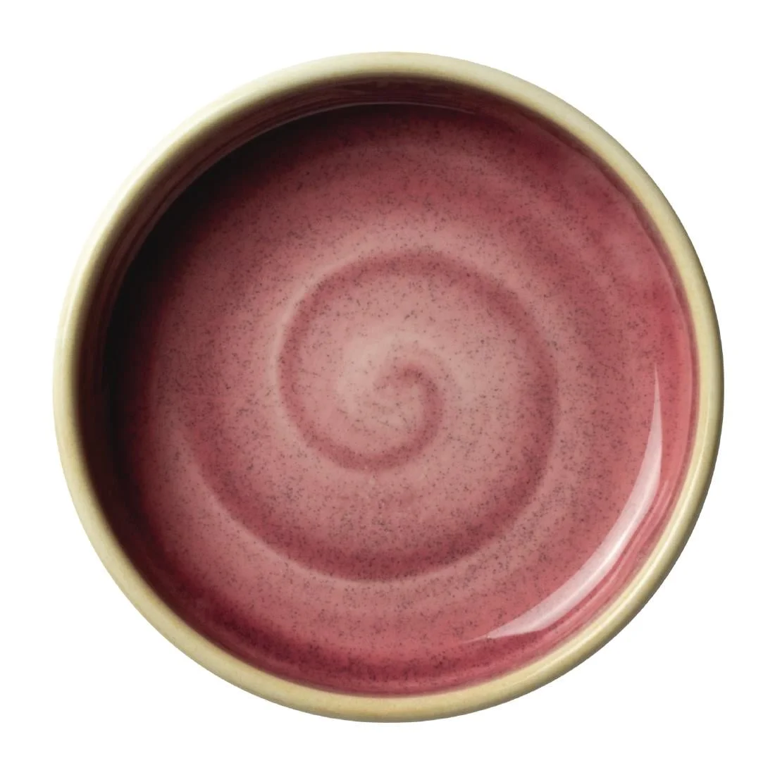 Steelite Aurora Vesuvius Rose Quartz Trays Round 103mm (12 Pack) - Image 2