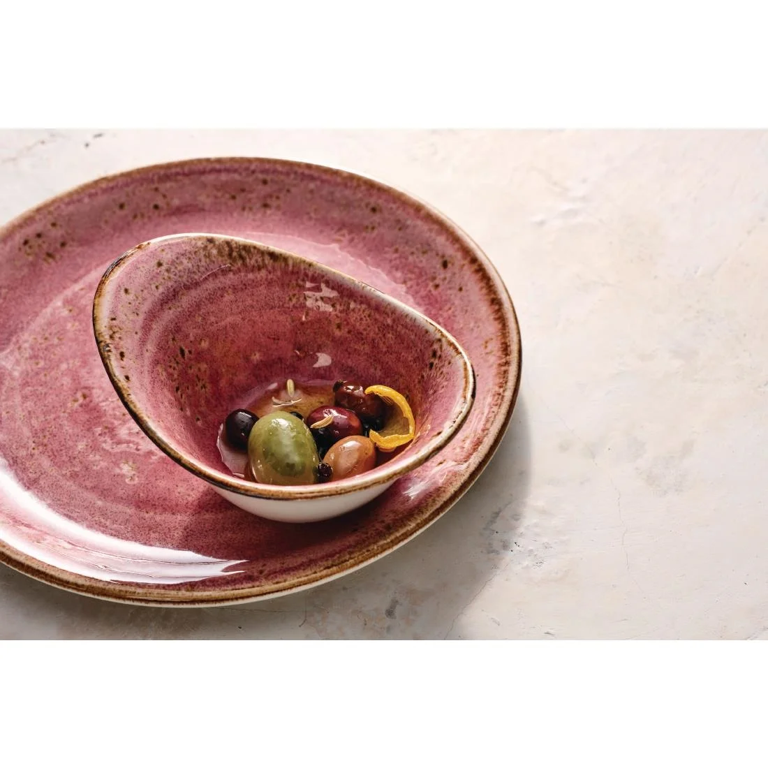 Steelite Craft Raspberry Plate Coupe 300mm (12 Pack) - Image 2