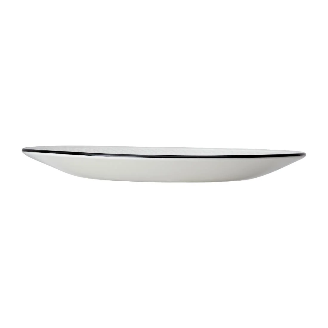 Steelite Bead Black Band Coupe Plates 285mm (6 Pack) - Image 3