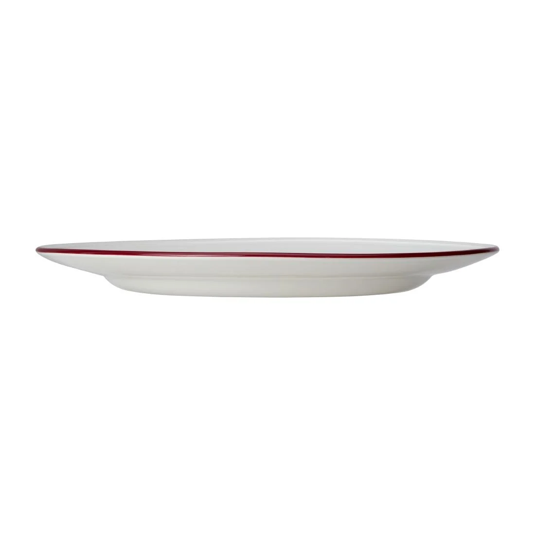 Steelite Bead Maroon Band Plates 285mm (6 Pack) - Image 5