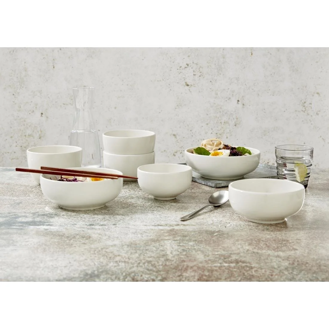 Steelite Taste Bowls White 110mm (12 Pack) - Image 3