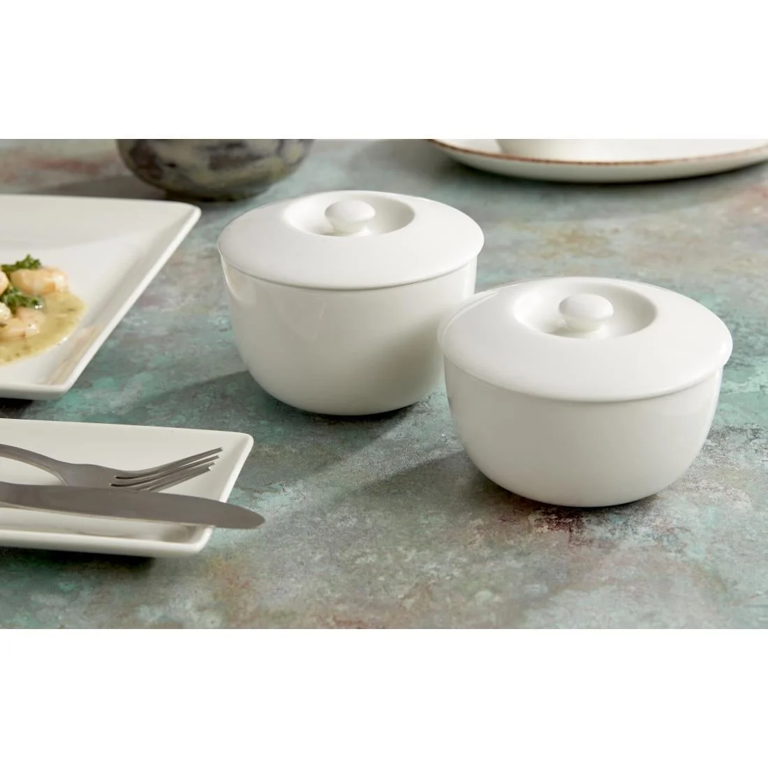 Steelite Taste Bowls White 110mm (12 Pack) - Image 8